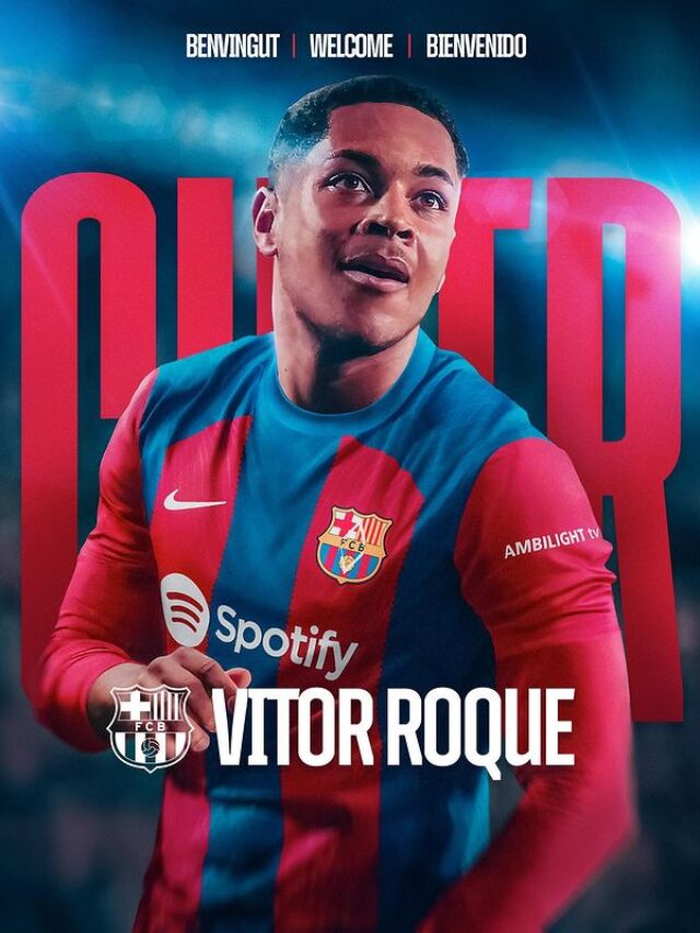 É oficial, Vitor Roque vai pro Barcelona